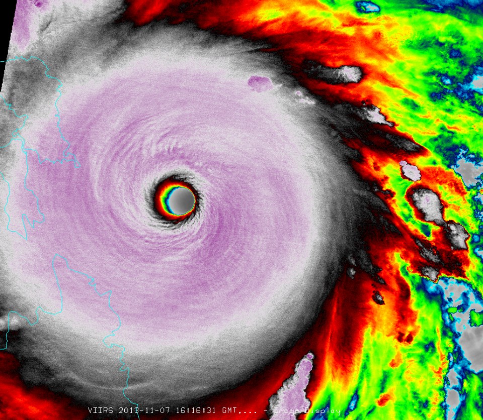 typhoon haiyan image