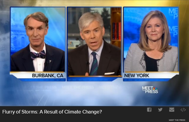 meet the press climate change debate